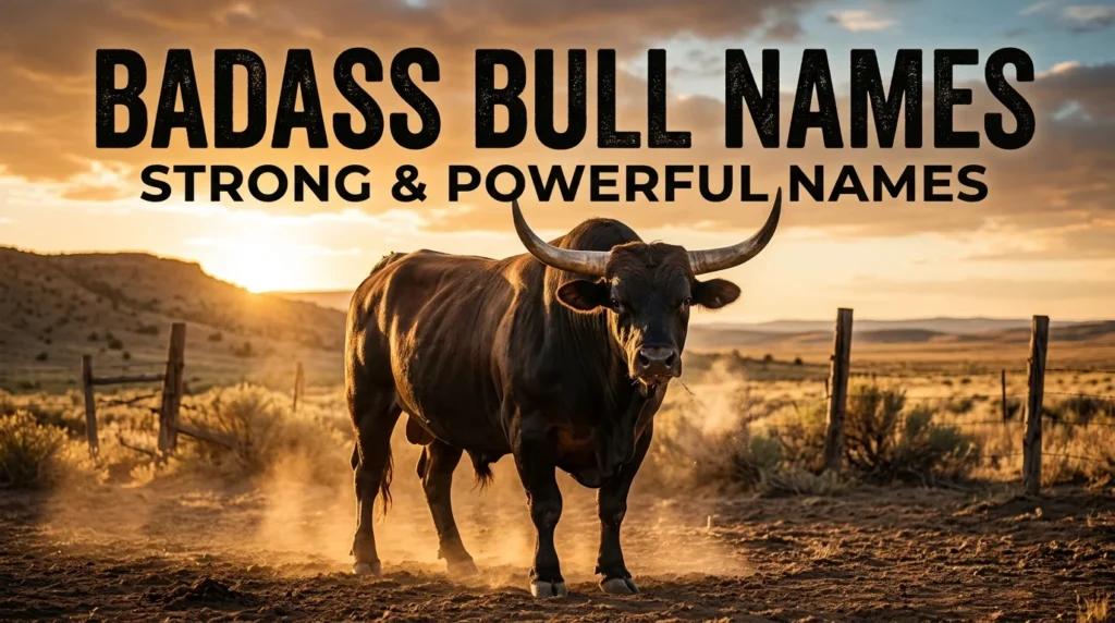 Badass Bull Names