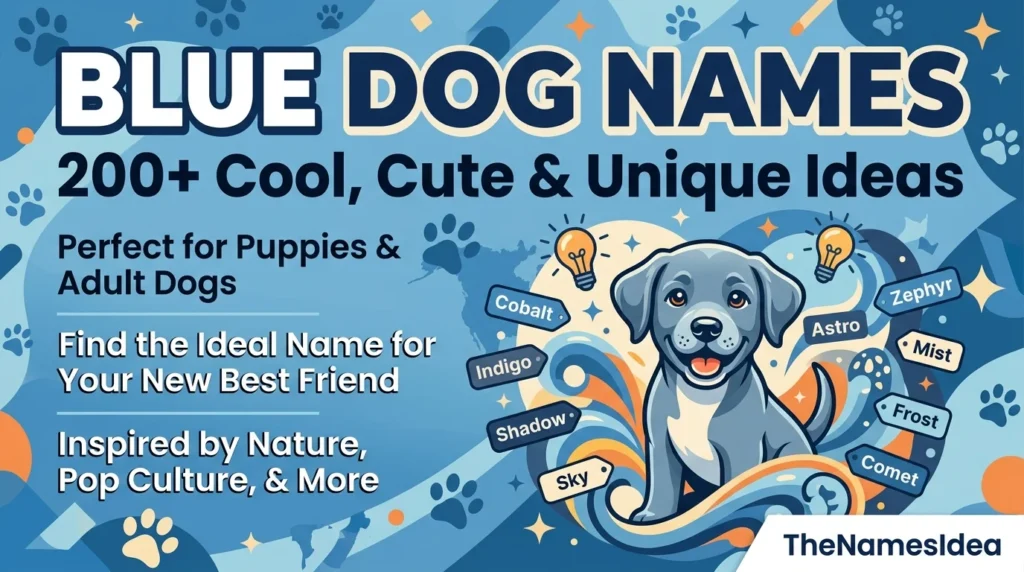 Blue Dog Names