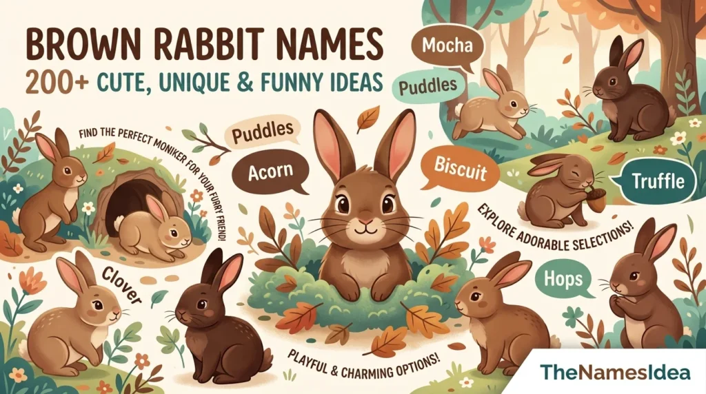 Brown Rabbit Names