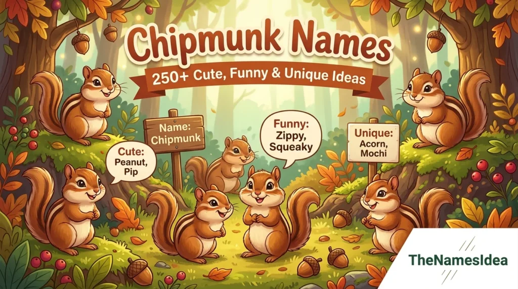 Chipmunk Names