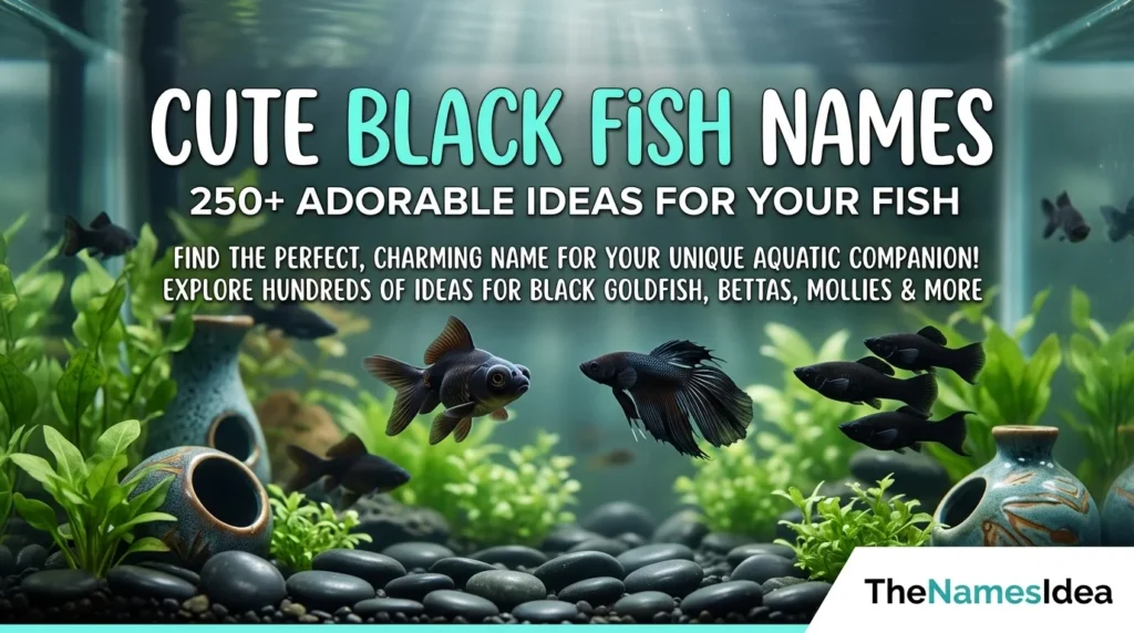 Cute Black Fish Names
