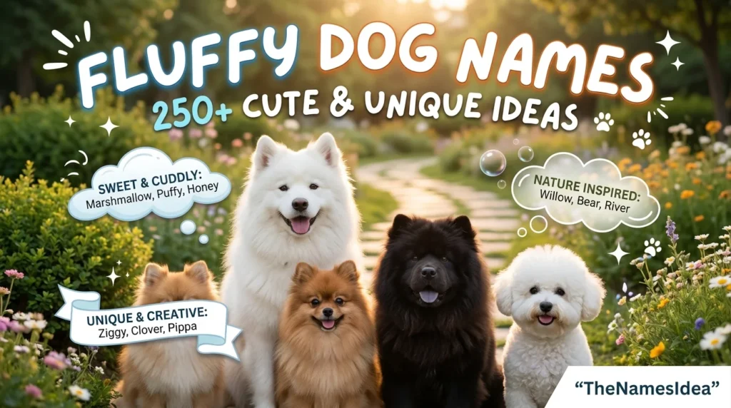 Fluffy Dog Names