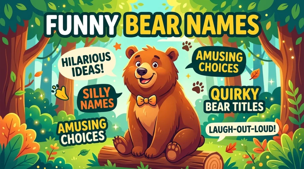 Funny Bear Names