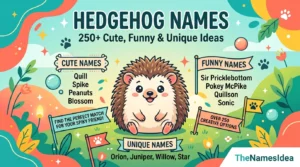 Hedgehog Names