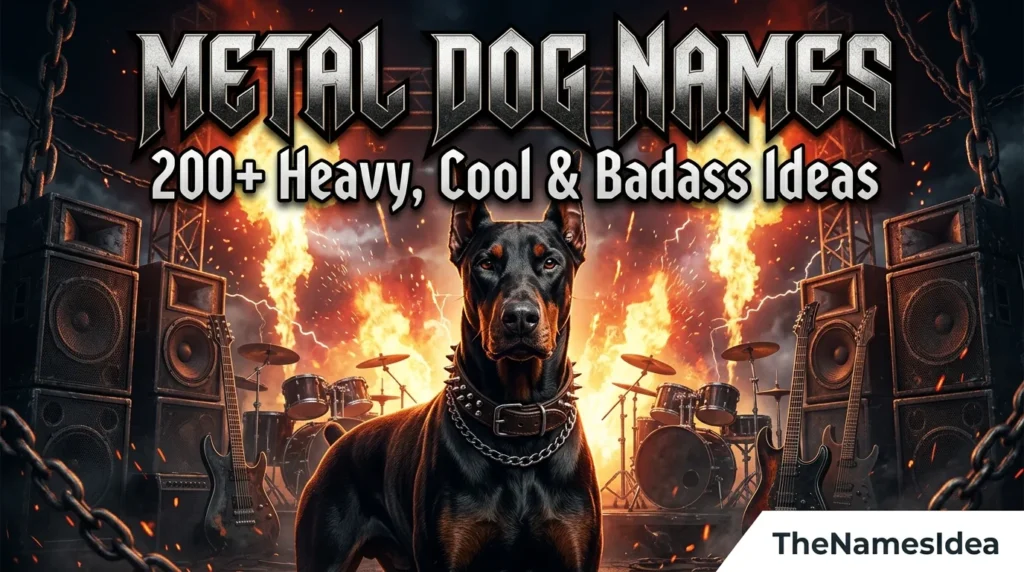 Metal Dog Names