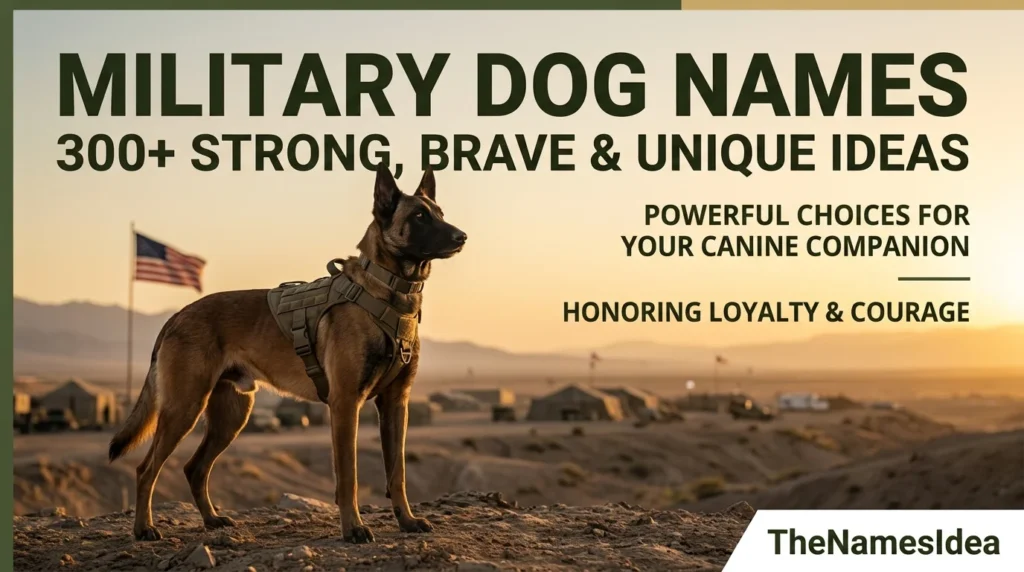 Military Dog Names