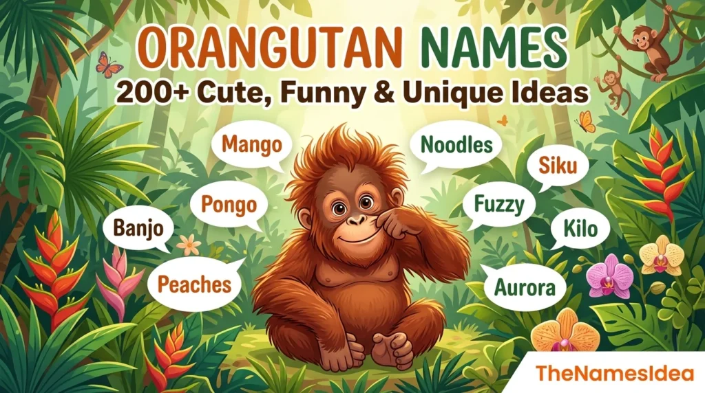 Orangutan Names