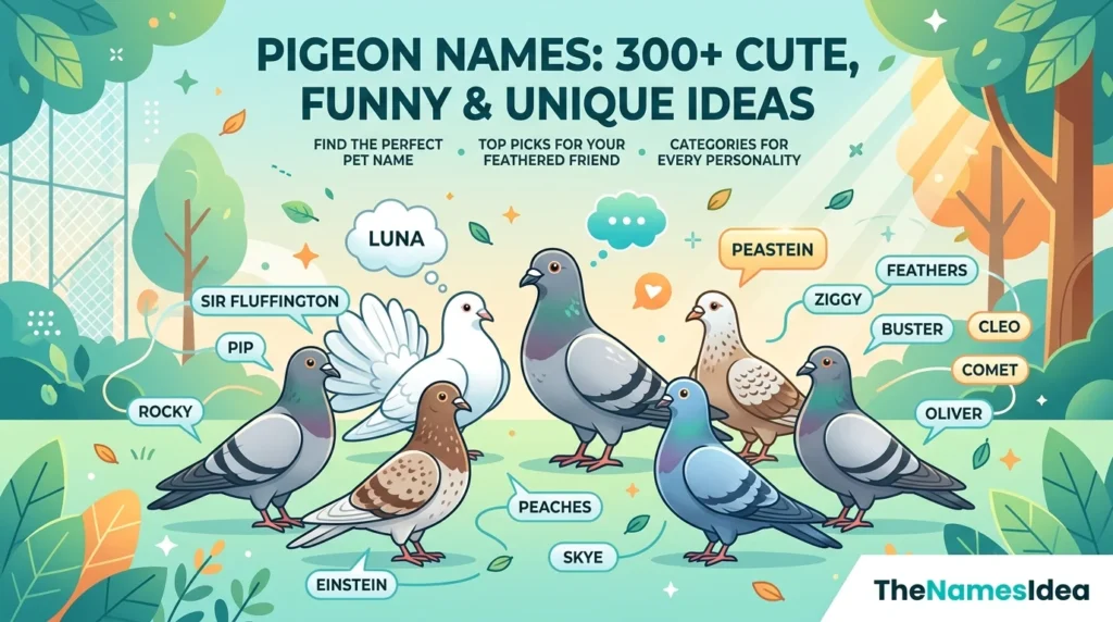 Pigeon Names