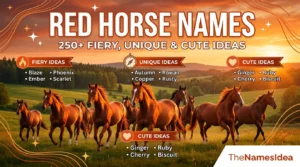 Red Horse Names