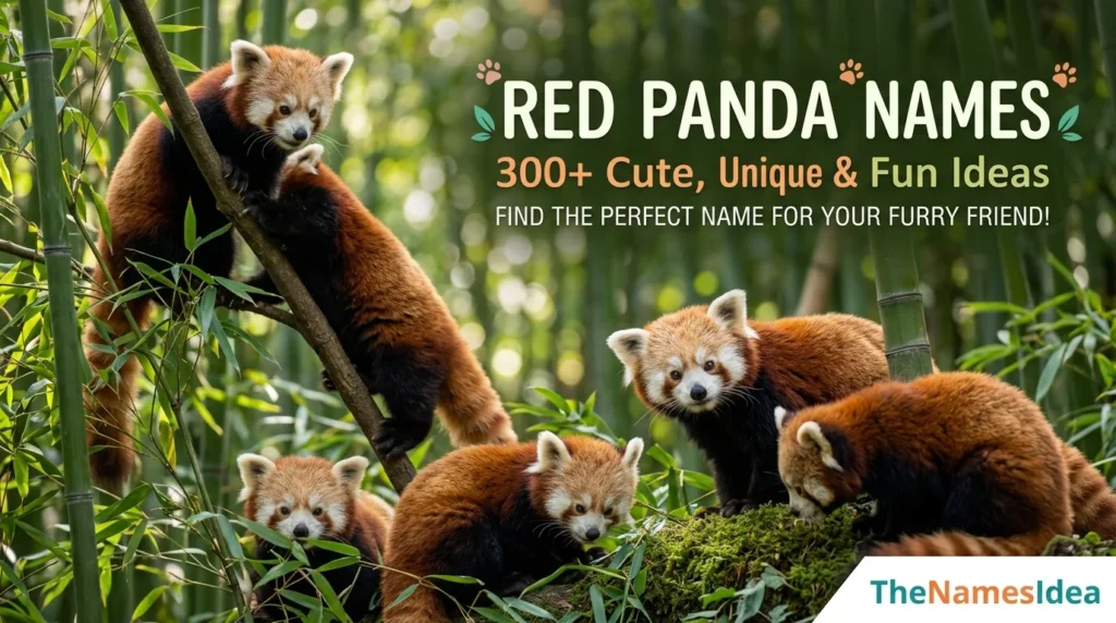 Red Panda Names