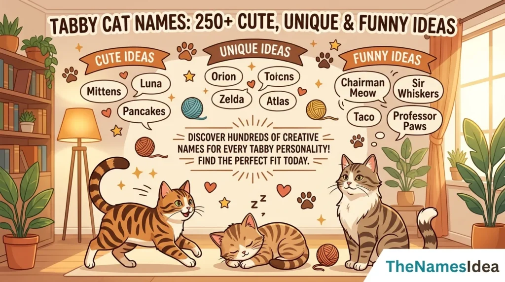 Tabby Cat Names
