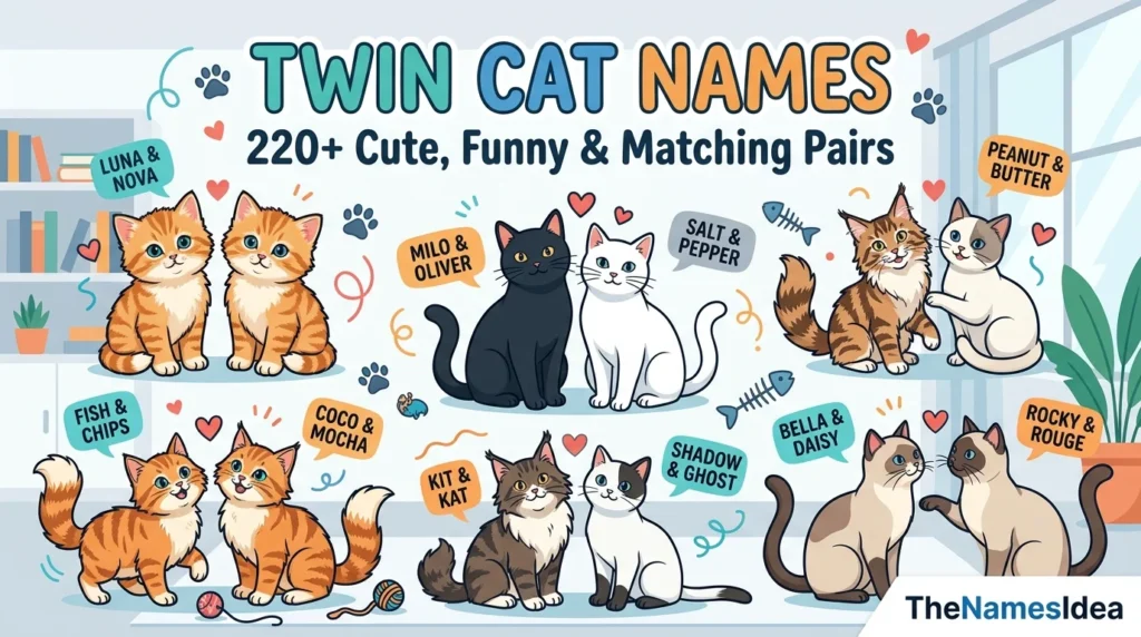 Twin Cat Names
