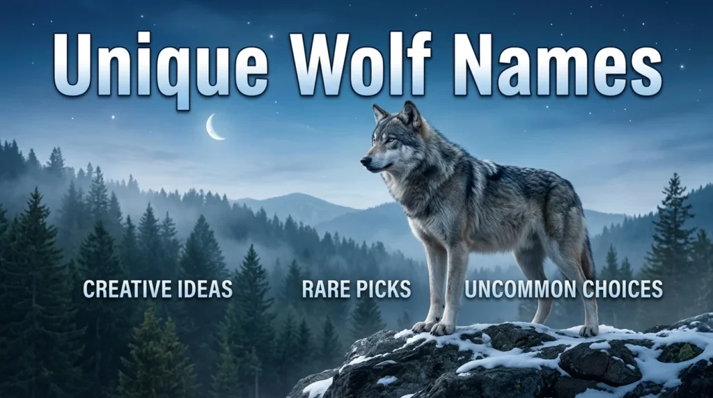 Unique Wolf Names