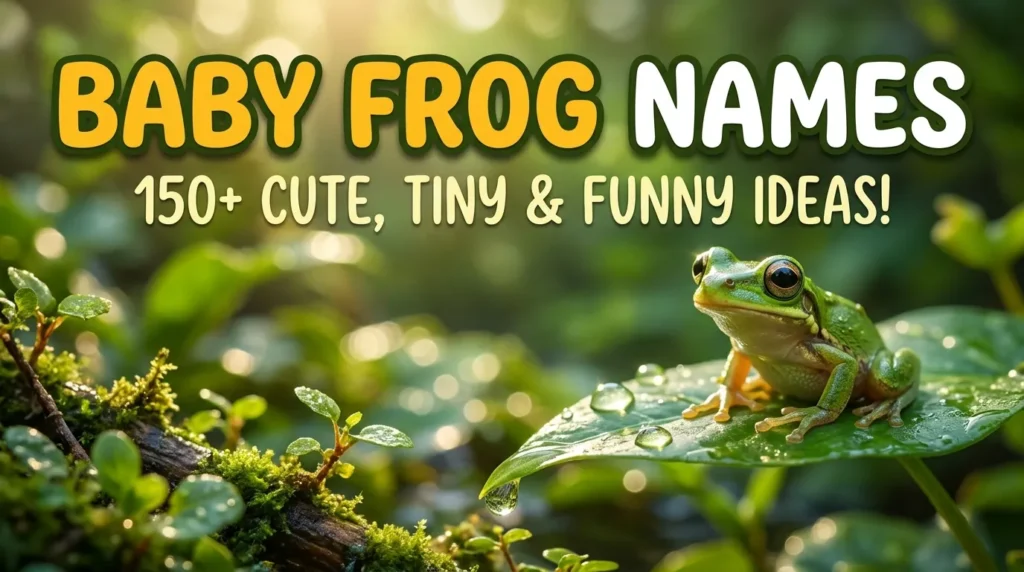 Baby Frog Names