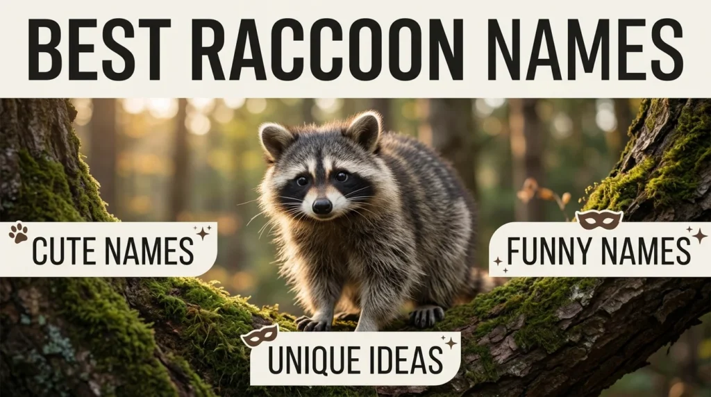 Best Raccoon Names