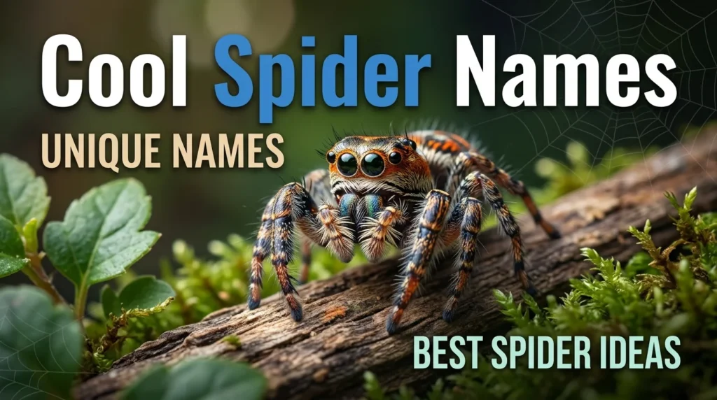 Cool Spider Names