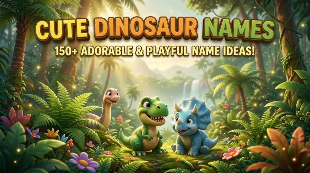 Male Dinosaur Names