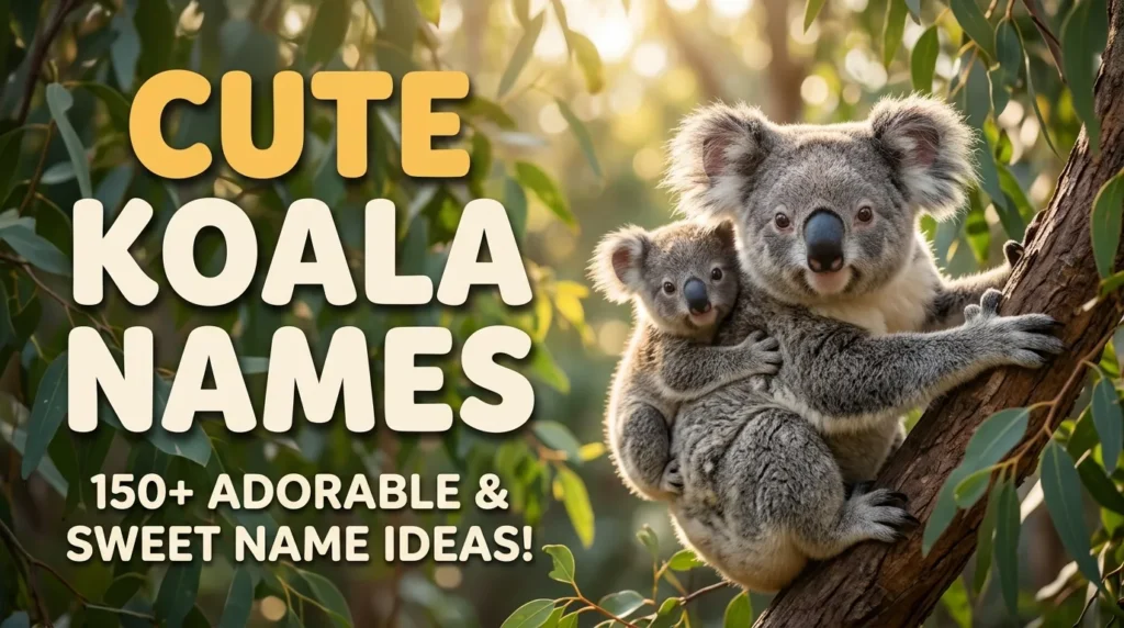 Cute Koala Names