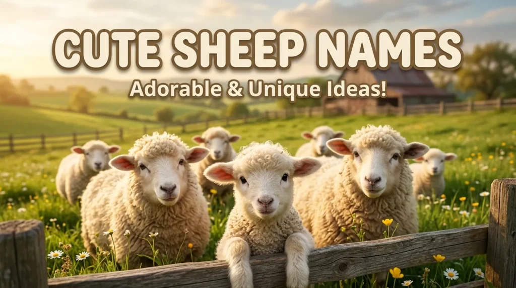 Cute Sheep Names
