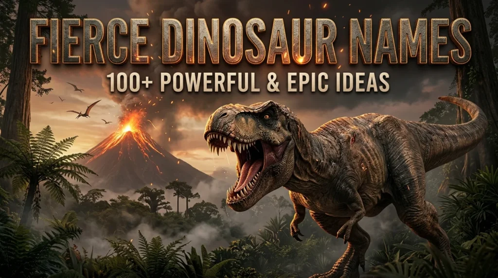Male Dinosaur Names