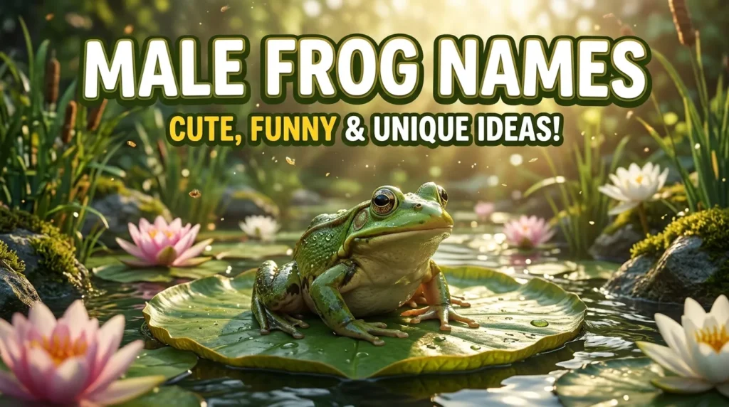 Male Frog Names