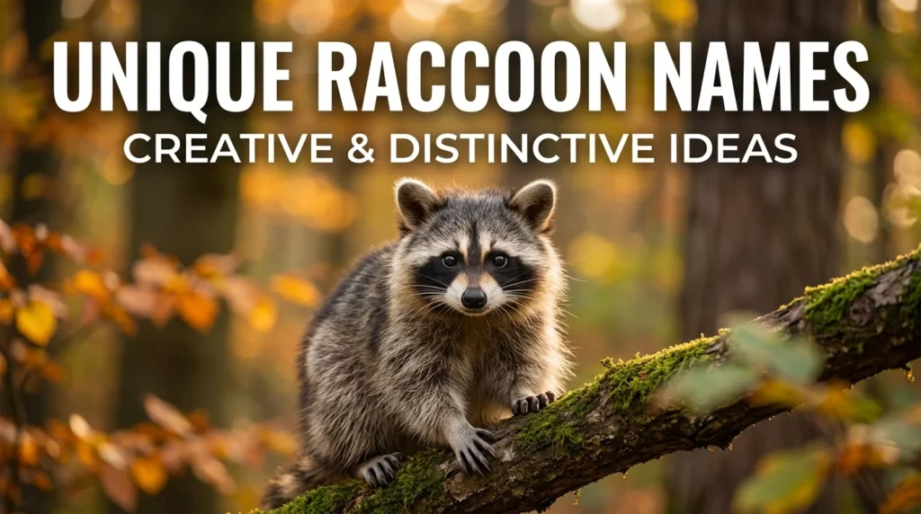 Unique Raccoon Names